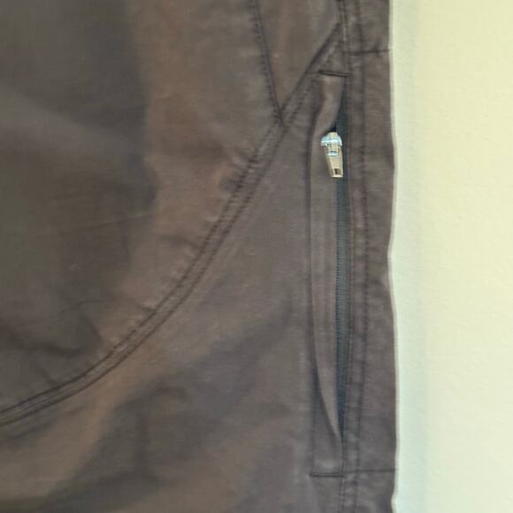 Kuhl Legendary Pants sz 10 Short Dark Grey Utility Pants Hiking Roll up Pants - Picture 5 of 10